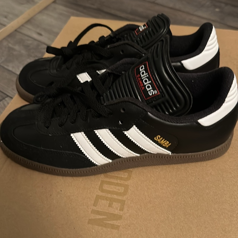adidas Samba Black and White Men's Shoes